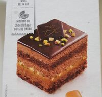 Délice pâtissier chocolat caramel