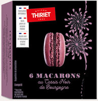 Macarons au cassis
