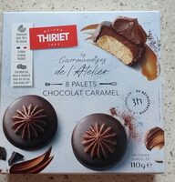 Palets chocolat caramel
