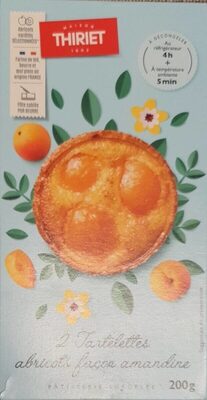 Tartelette abricots façon amandine