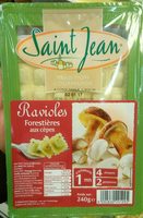 Ravioles forestières aux cèpes