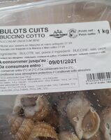 Bulots cuits