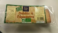 Sablés à l'épeautre