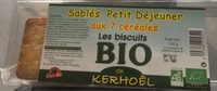 Sablés Petit Déjeuner aux 7 Céréales