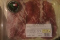 Coppa italienne, chiffonnade, la barquette de