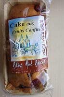Cake aux fruits confits