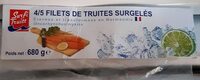 Filets de Truites Surgelés
