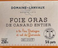 Foie gras de canard