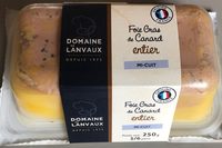 Foie gras canard entier mi-cuit