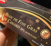 Bloc de foie gras de canard
