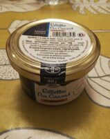Rillettes pur canard