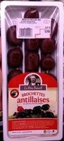 Brochettes antillaises aux piments frais des Antilles