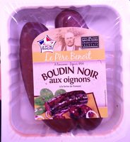 Boudin noir aux oignons à la farine de froment
