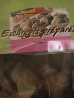 Escargots préparés surgelés