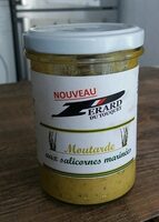 Moutarde aux salicornes marinées