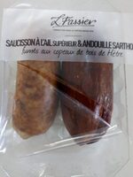 Saucisson à l'ail supérieur et andouille sarthoise