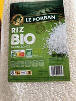 Riz grains longs BIO