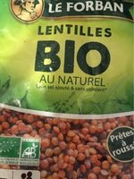 Lentilles bio au naturel