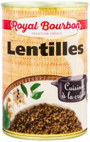 Lentilles cuisinées 1/2