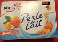 Perle de lait mandarine