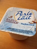 Yoplait perle de lait éclats de chocolat parfum coco