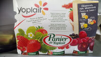 Yaourts Panier De Yoplait Fruits Rouges 12 Pots De 125g