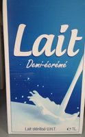 Lait demi-écrémé
