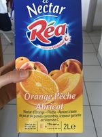 Le nectar orange peche abricot