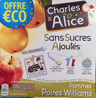 Compote Pommes Poires Williams 4x100g promo