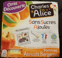 Spécialité de pommes abricots Bergeron sans sucres ajoutés
