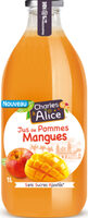 Jus de pommes mangues