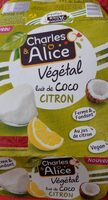 Végétal lait de coco Citron