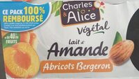 Dessert végétal Lait d'amande Abricot Bergeron