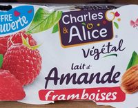 Végétal Lait d'Amandes et Framboises