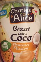 Brassé lait de coco - pommes passion
