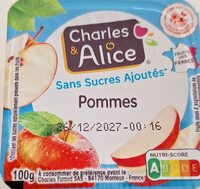 Pommes - sans sucres ajoutés