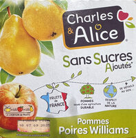 Pommes Poires Williams (sans sucre ajouté)