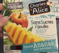 Pommes Ananas sans sucres ajoutés