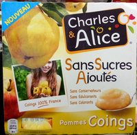 Pommes Coings sans sucres ajoutés