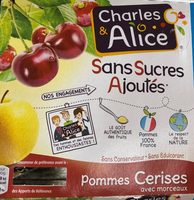 Compotes pommes cerises