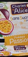 Compote sans sucres ajoutés pommes passion