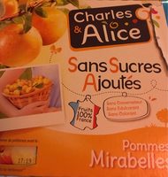 Spécialité de pommes mirabelles sans sucres ajoutés