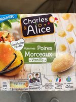 Pommes Poires Morceaux Vanille - Sans Sucres Ajoutés