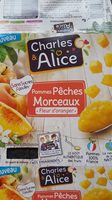 Charles & Alice Pommes Pêches Morceaux