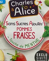 Pommes Fraises Touche de menthe