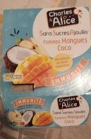 Compote mangue coco pomme