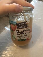 Purée de pommes sans sucres ajoutés issue de l’agriculture biologique