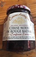 Confiture Extra Cerise noire Vin Rouge Badiane