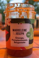Confiture orange, pamplemousse, bergamotte