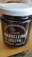 Confiture myrtille, violette